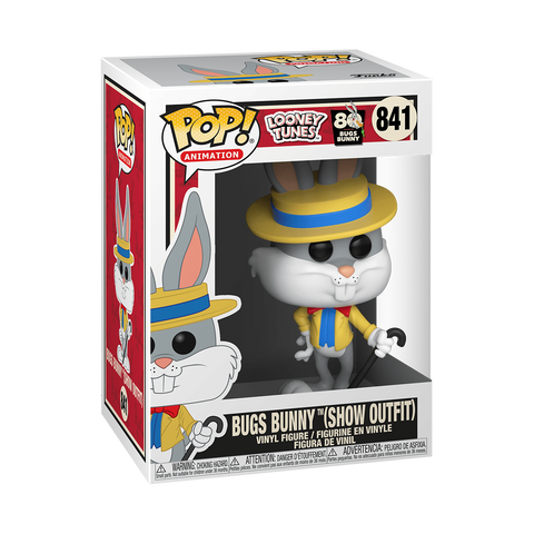 Funko Pop! Looney Tunes 80 Bugs Bunny-Bugs Bunny (Show Outfit) 841