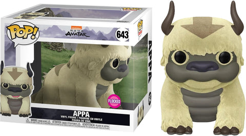 Funko Pop! Avatar The Last Airbender Appa Flocked 6” Super Sized 643 Special Edition