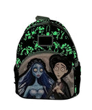 Mini Back Pack Loungefly El cadaver de la novia Glows in the Dark