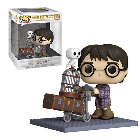 Funko Pop! Harry Potter - Harry Potter Pushing Trolley 20th Anniversary Deluxe 135