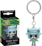 Pocket Pop! Keychain Rick and Morty Teddy Rick