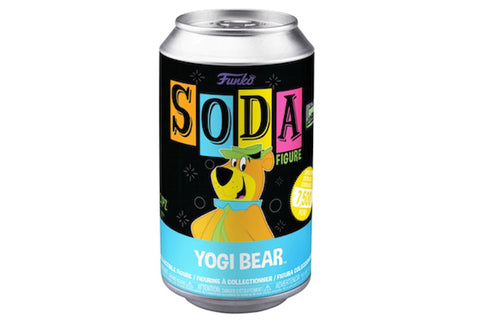 Funko Soda Blacklight Yogi Bear 2022 Funkon Exclusive Figure Sealed Can