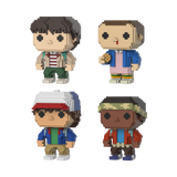 Funko Pop! T8-Bit Stranger Things (Eleven with Eggos/Mike/Dustin/Lucas) Target Exclusive 4-Pack