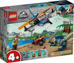 Lego Jurassic World Velocirraptor: Misión de Rescate en Biplano 75942